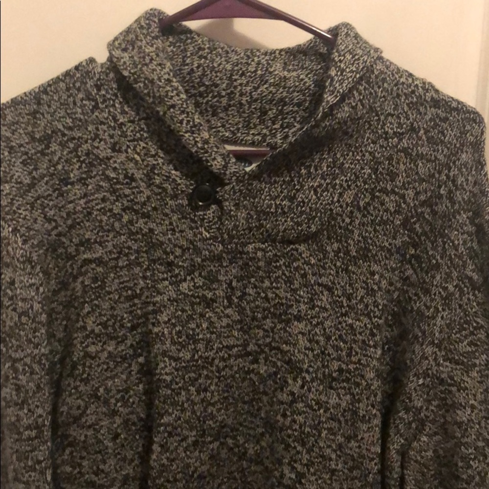 Men’s Black/white Sweater Old Navy